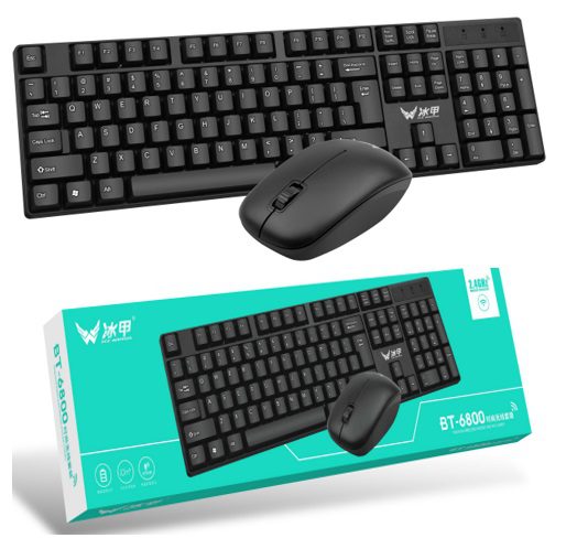 Bežični set tastatura i miš 6800 Ice Armor