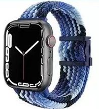 Pletena narukvica za Apple watch 42/44/45mm Bright Blue