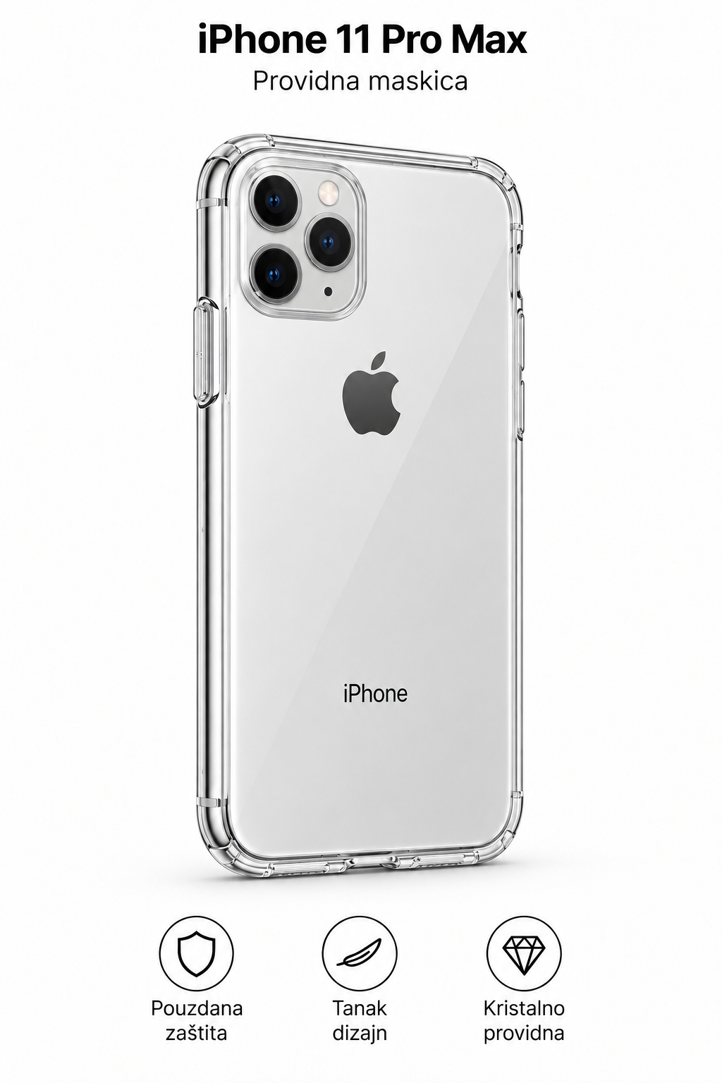 iPhone 11 Pro Max sa providnom maskicom
