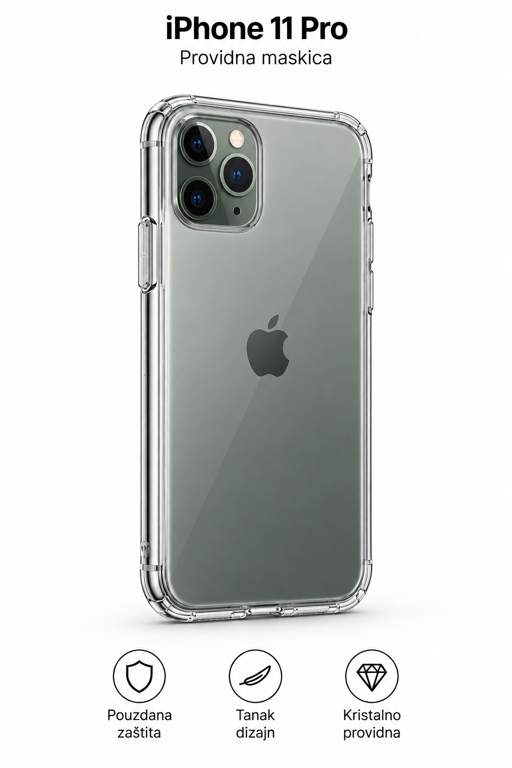 iPhone 11 Pro sa providnom maskicom