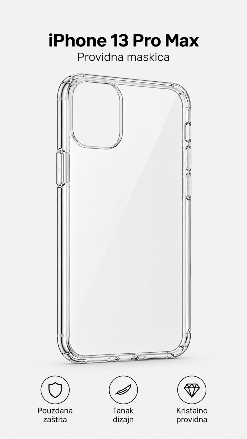 Providna maskica za iPhone 13 Pro Max
