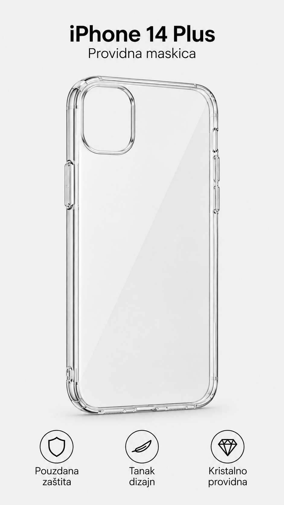 Providna maskica za iPhone 14 Plus