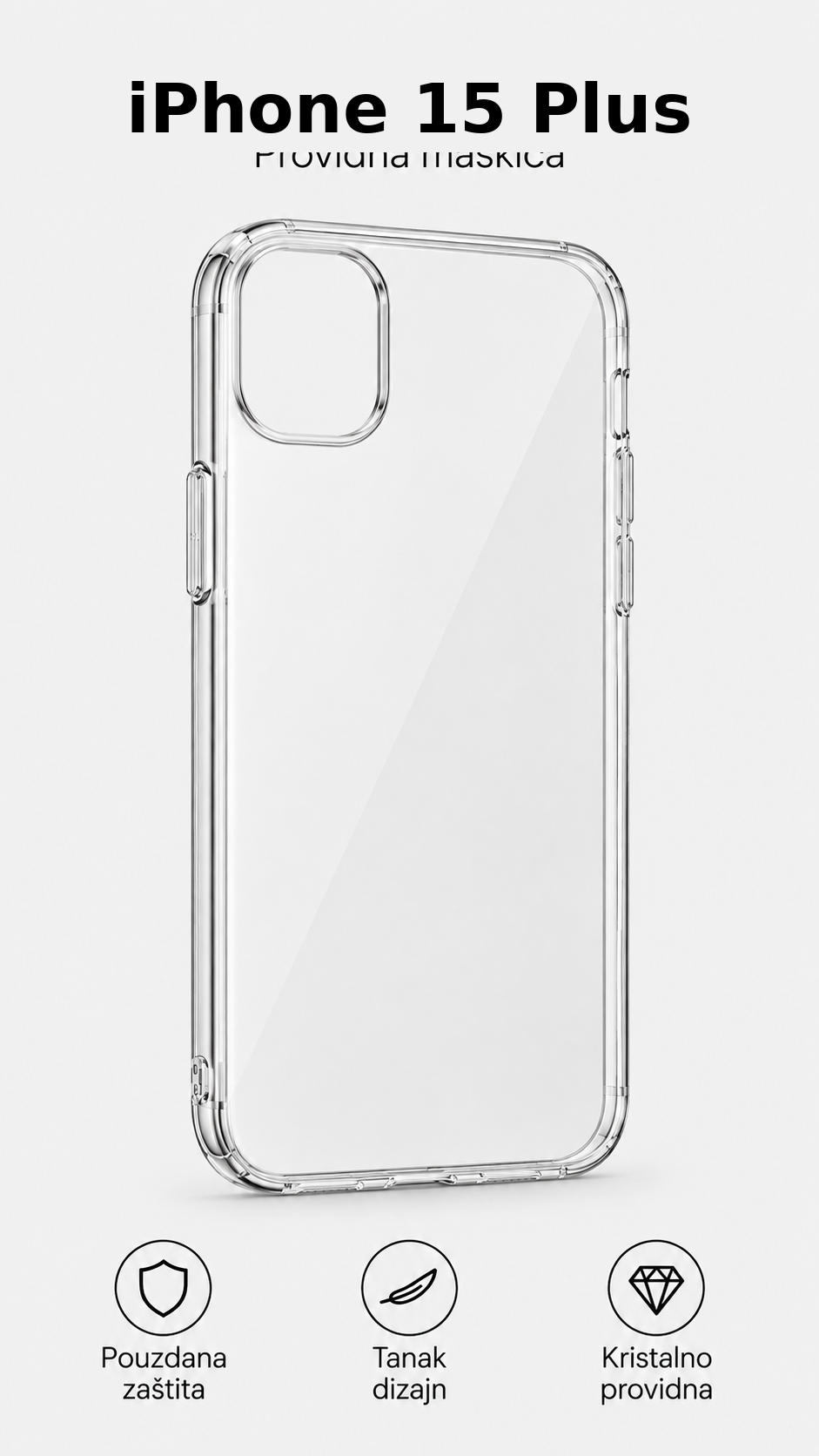 Providna maskica za iPhone 15 Plus