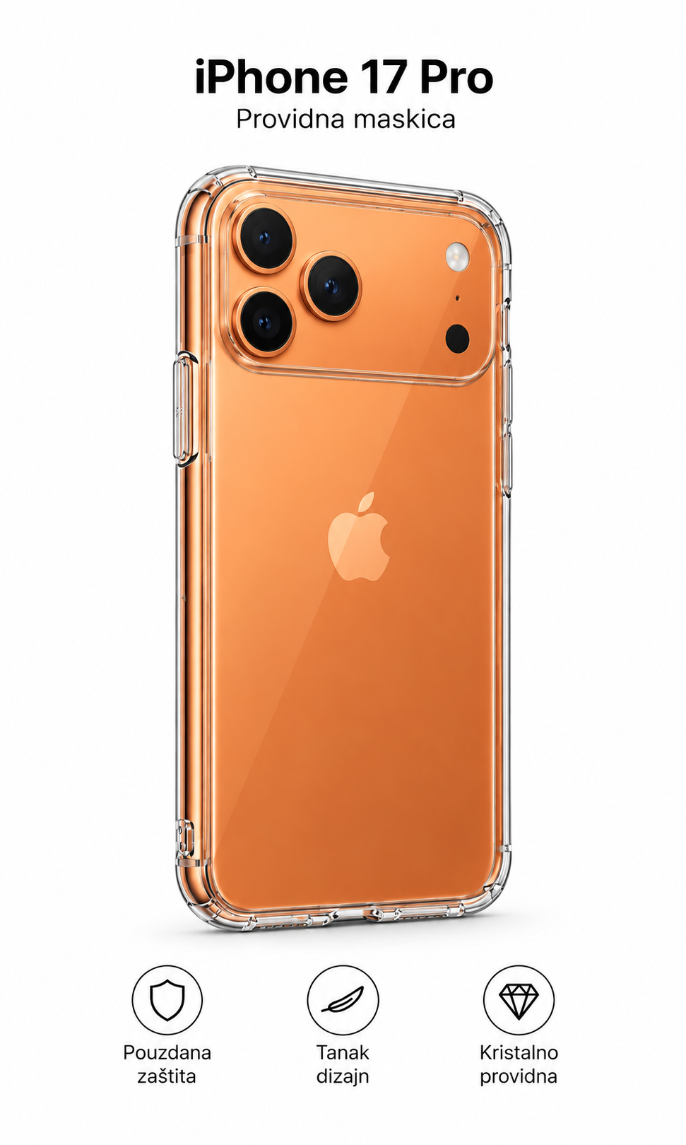 iPhone 17 Pro sa providnom maskicom