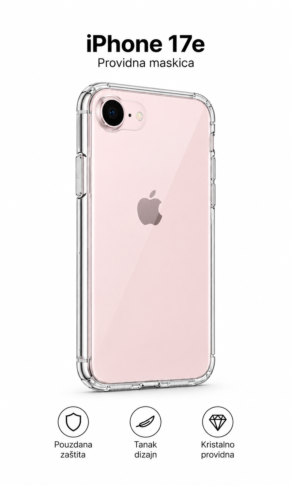 iPhone 17e sa providnom maskicom