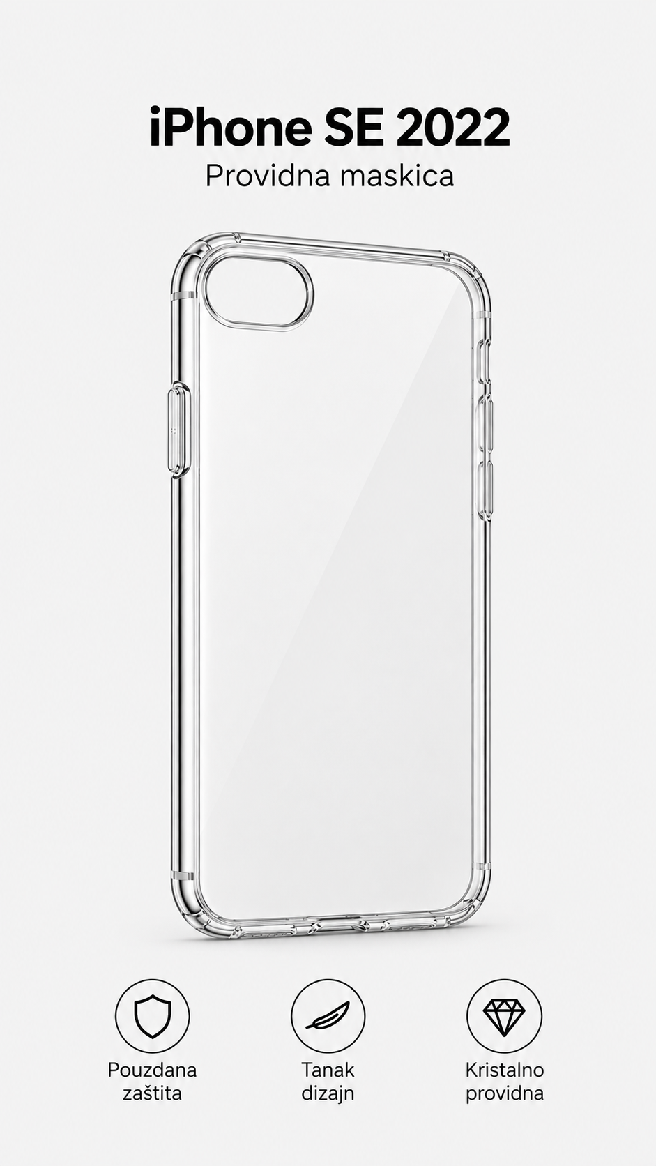 Providna maskica za iPhone SE 2022