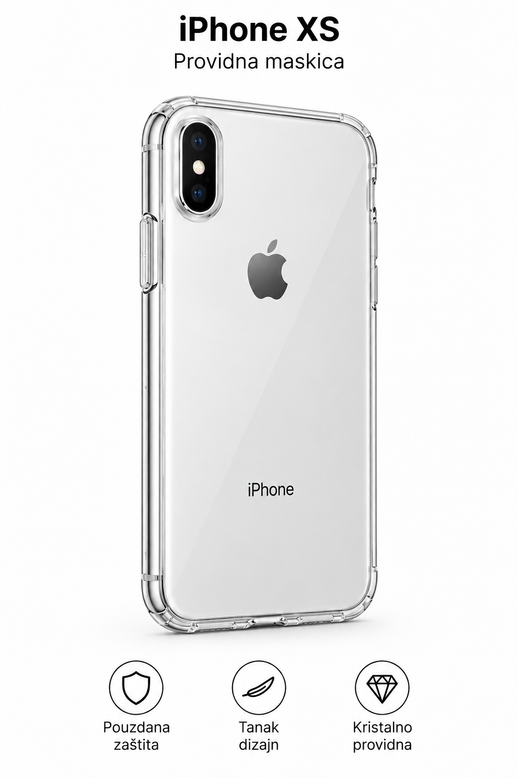 iPhone XS sa providnom maskicom
