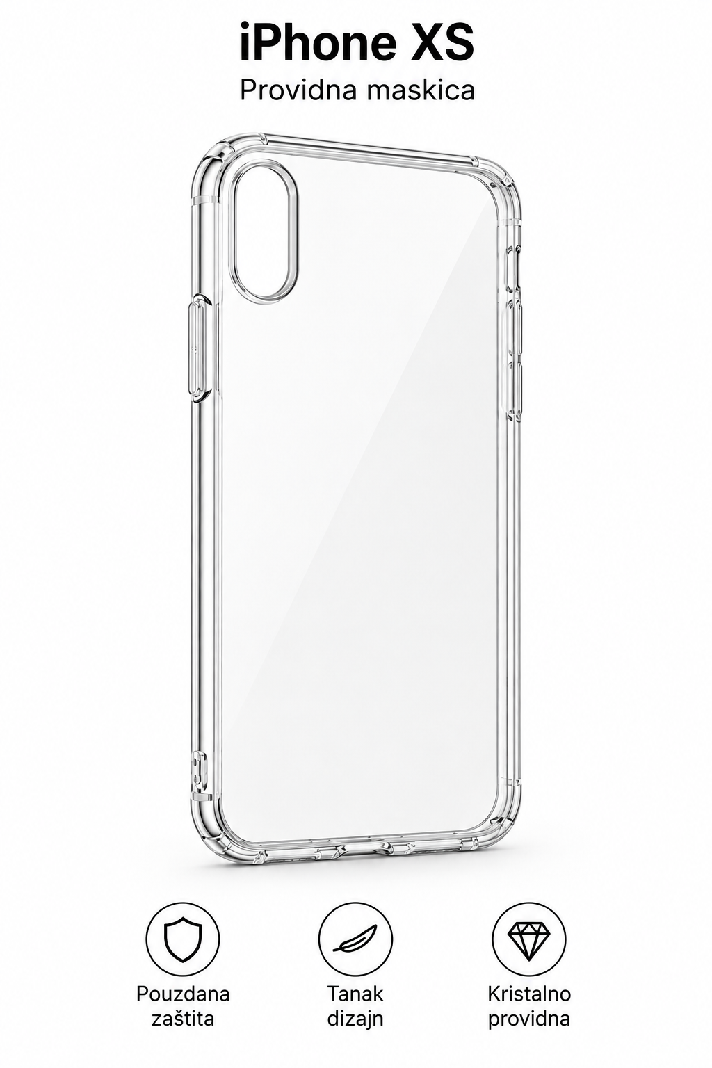 Providna maskica za iPhone XS