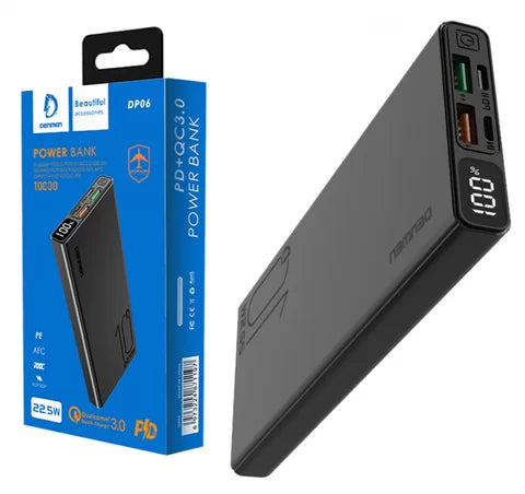 Power Bank DENMEN DP06 10000mAh PD 22.5W