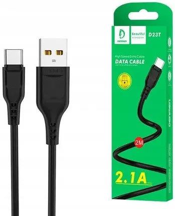 DENMEN D23T Type-C kabal 2.1A – 2m
