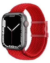 Pletena narukvica za Apple watch 42/44/45mm Red